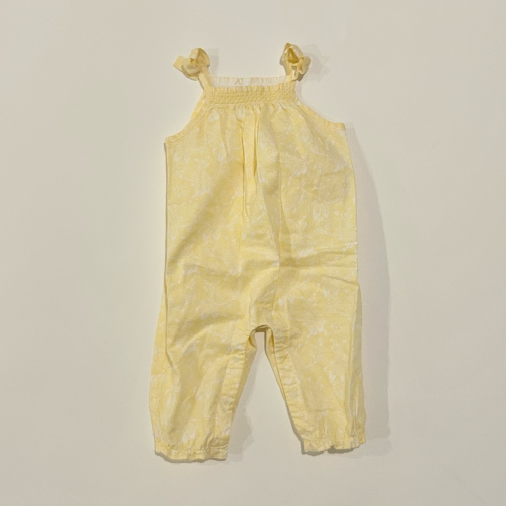 Janie and Jack Yellow Baby Girls One Piece Size 3-6 Months